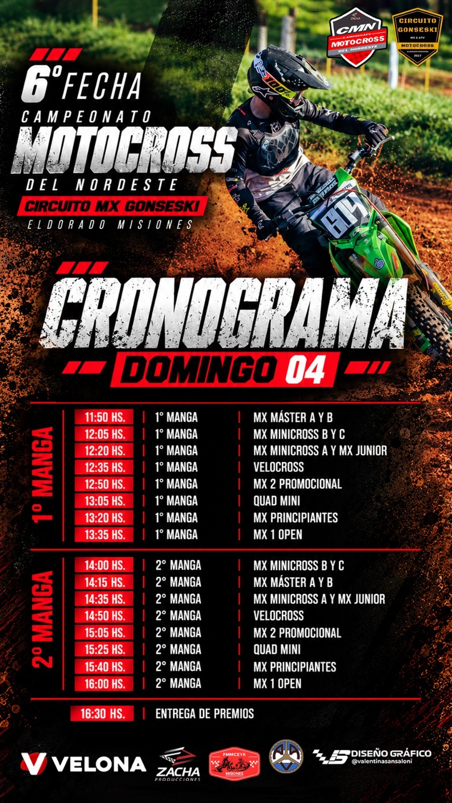 Eldorado vuelve a recibir al Campeonato de Motocross del Nordeste Argentino  2